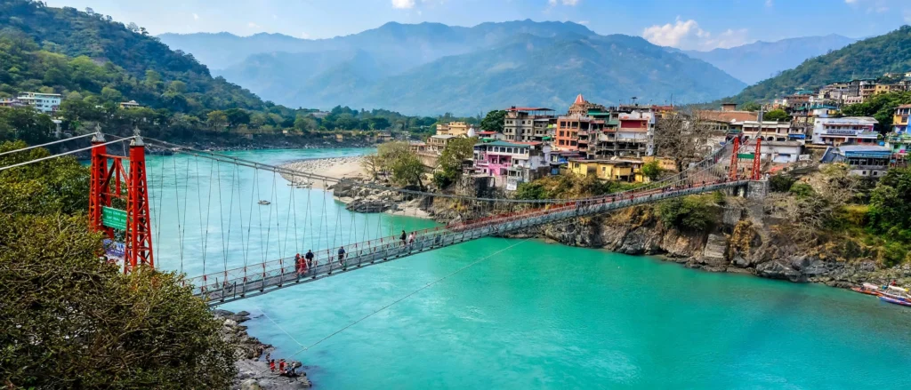 Rishikesh Tour Packages - Lakshman Jhula View