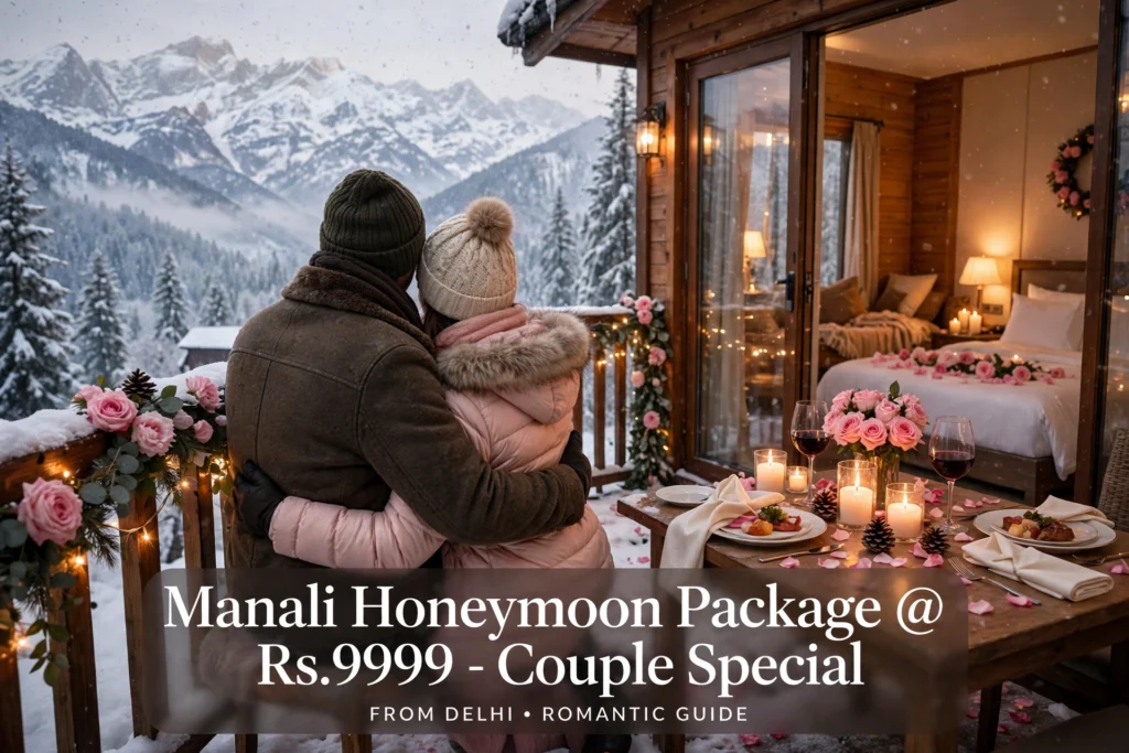 Manali Honeymoon Package @ Rs.9999 - Couple Special
